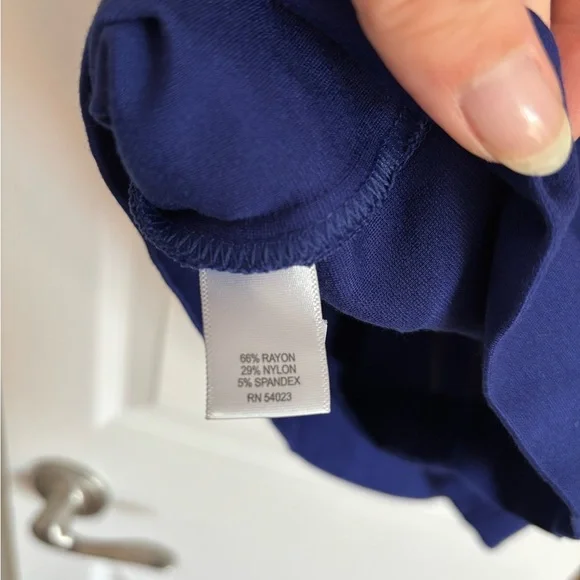 Banana Republic Royal Blue Long Sleeve Dress - Picture 4 of 4